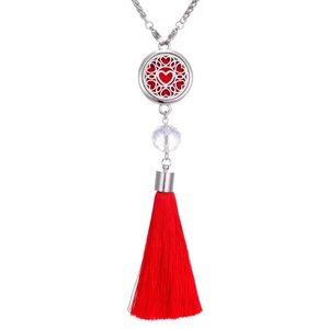 Essential Oil Car Tassel Diffuser, Heart